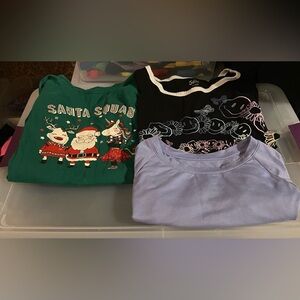 Girls Shirt Lot of 3